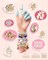 Clay Bead Kits, 6000pcs Kids Bracelet Making Kit, 24 Summer Colors Preppy Polymer Heishi Beads for Bracelets, DIY Clay Bead Set, Girls Arts and Crafts Gifts Toys